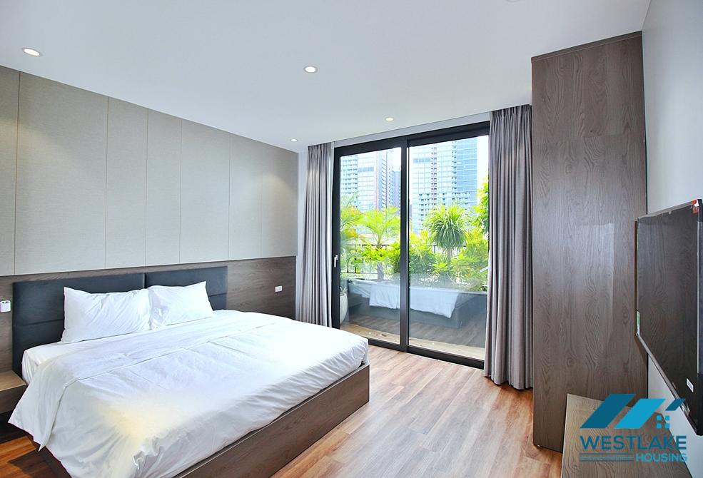 New and lake view 2beds apartment for rent in To Ngoc Van st, Tay Ho