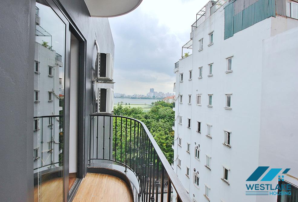 New and lake view 2beds apartment for rent in To Ngoc Van st, Tay Ho