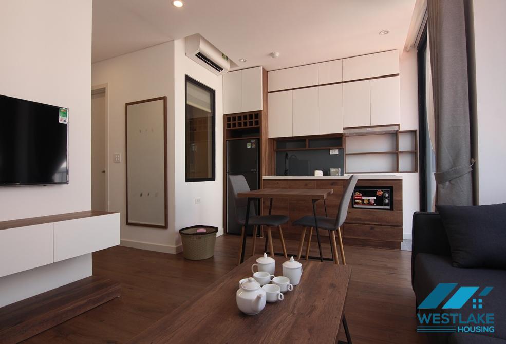 A lovely brand-new one-bedroom apartment on Tay Ho street, Tay Ho district, Hanoi