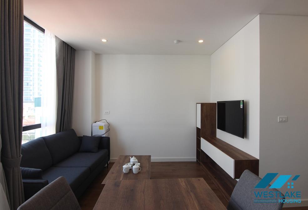 A lovely brand-new one-bedroom apartment on Tay Ho street, Tay Ho district, Hanoi