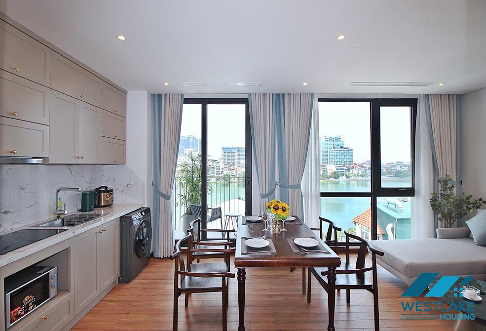 Apartment with nice design for rent in Tu Hoa ts, Tay Ho