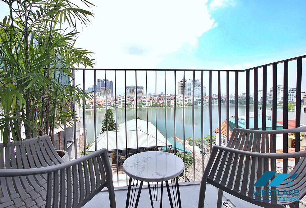 Apartment with nice design for rent in Tu Hoa ts, Tay Ho