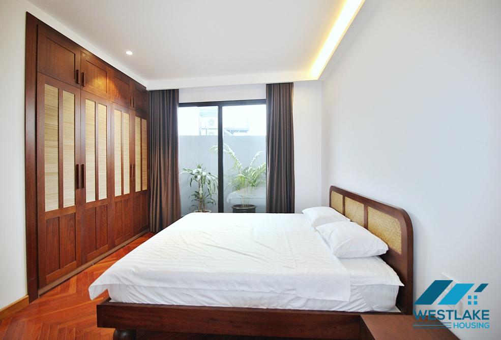 High-end floor and Indochina style 2 beds apartment for rent in Tay Ho