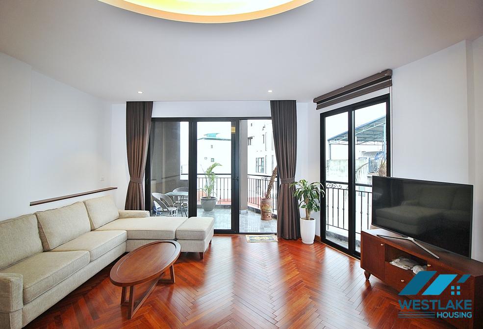 High-end floor and Indochina style 2 beds apartment for rent in Tay Ho