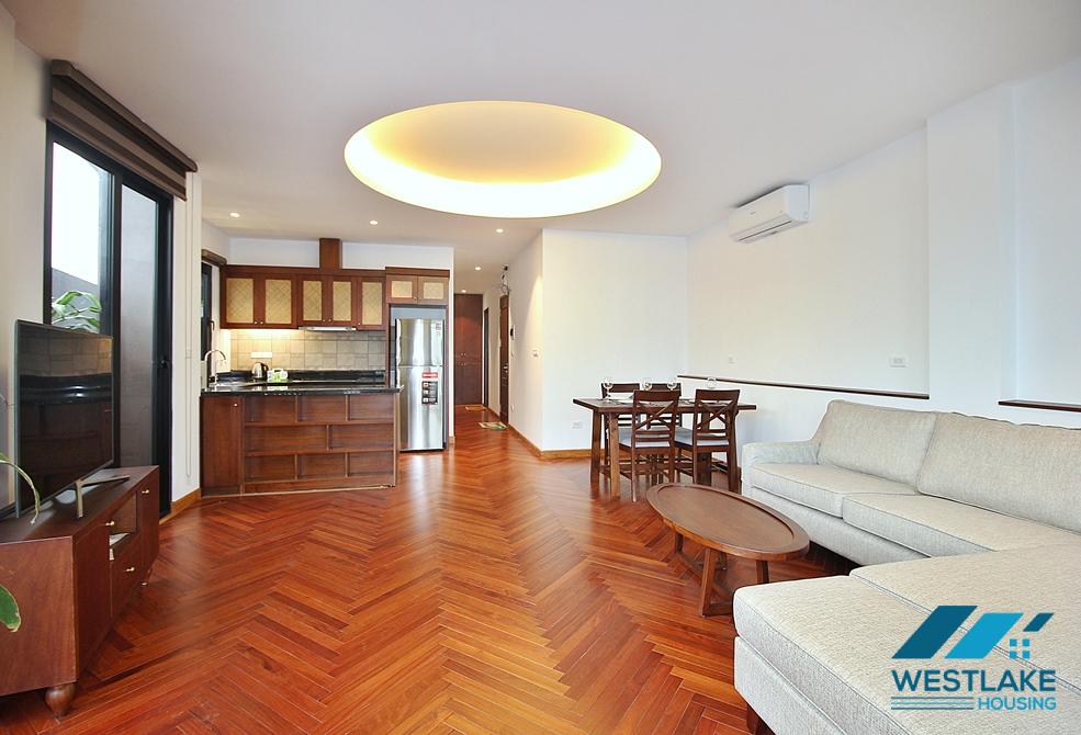 High-end floor and Indochina style 2 beds apartment for rent in Tay Ho