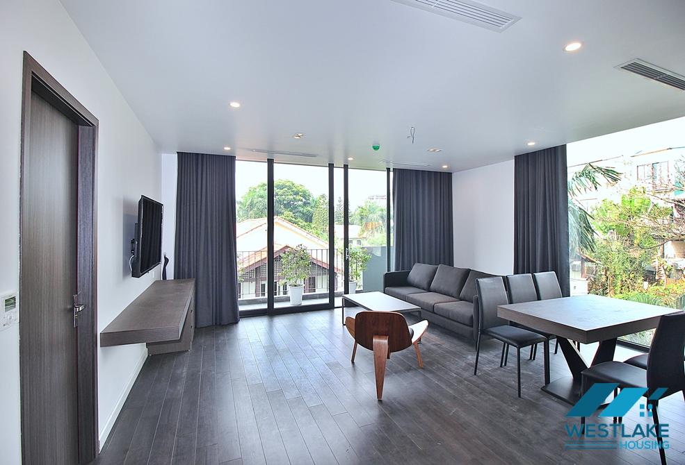 Brand new 2 bedroom apartment for rent in Xuan dieu, Tay ho, Hanoi