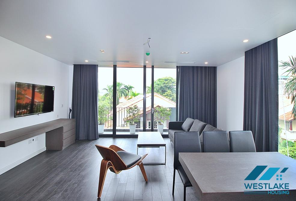 Brand new 2 bedroom apartment for rent in Xuan dieu, Tay ho, Hanoi