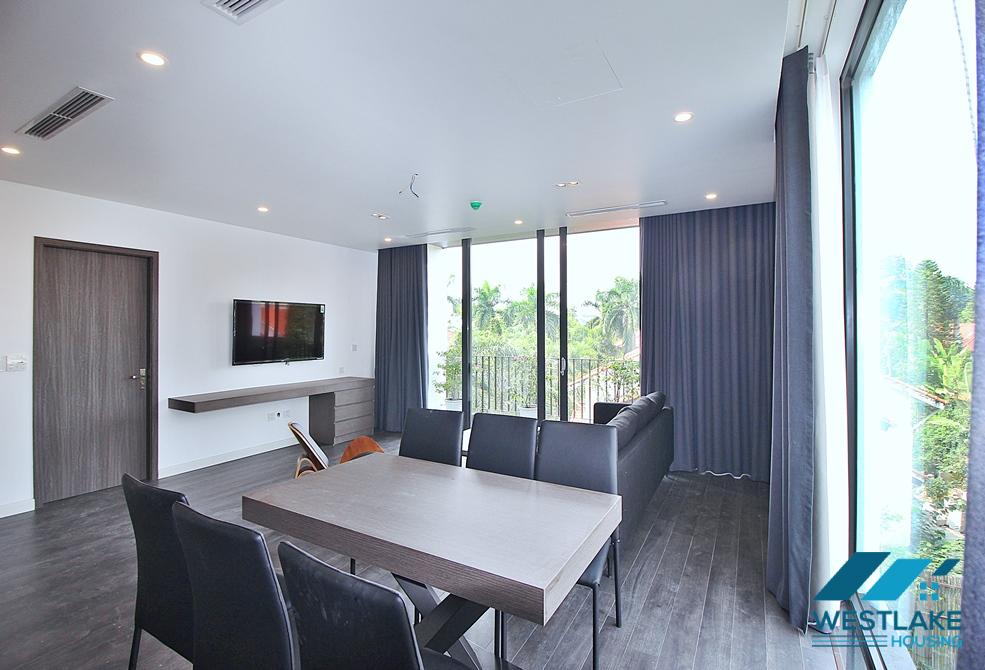 Brand new 2 bedroom apartment for rent in Xuan dieu, Tay ho, Hanoi