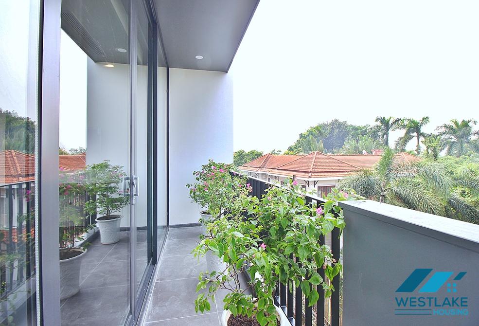 Brand new 2 bedroom apartment for rent in Xuan dieu, Tay ho, Hanoi