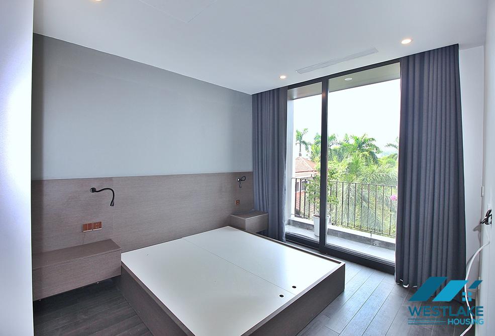 Brand new 2 bedroom apartment for rent in Xuan dieu, Tay ho, Hanoi