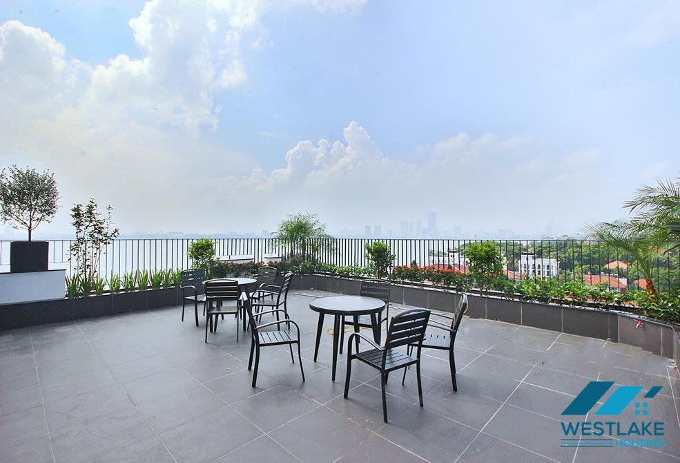 High-end and brand-new one bedroom apartment for rent in Xuan Dieu st, Tay Ho