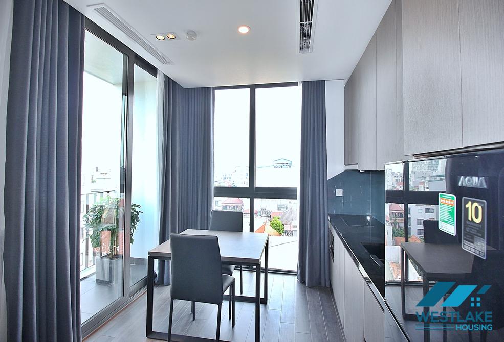 High-end and brand-new one bedroom apartment for rent in Xuan Dieu st, Tay Ho