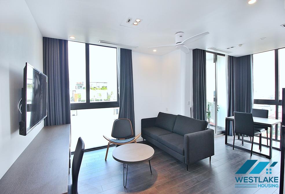 High-end and brand-new one bedroom apartment for rent in Xuan Dieu st, Tay Ho