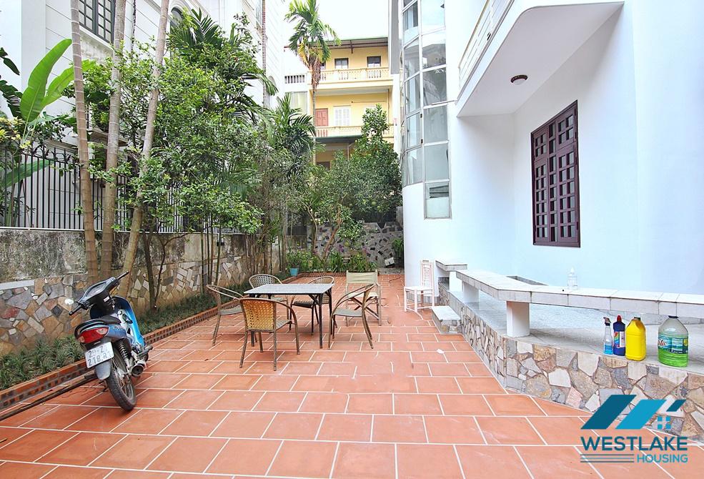 Garden house for rent in To Ngoc Van St, Tay Ho, Ha Noi