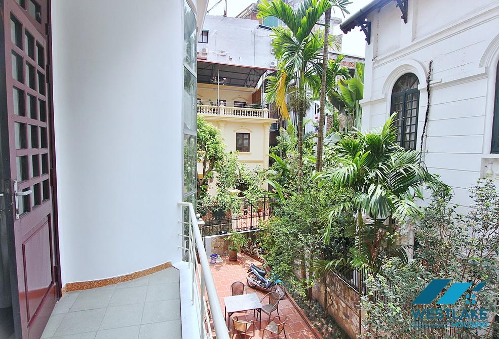 Garden house for rent in To Ngoc Van St, Tay Ho, Ha Noi